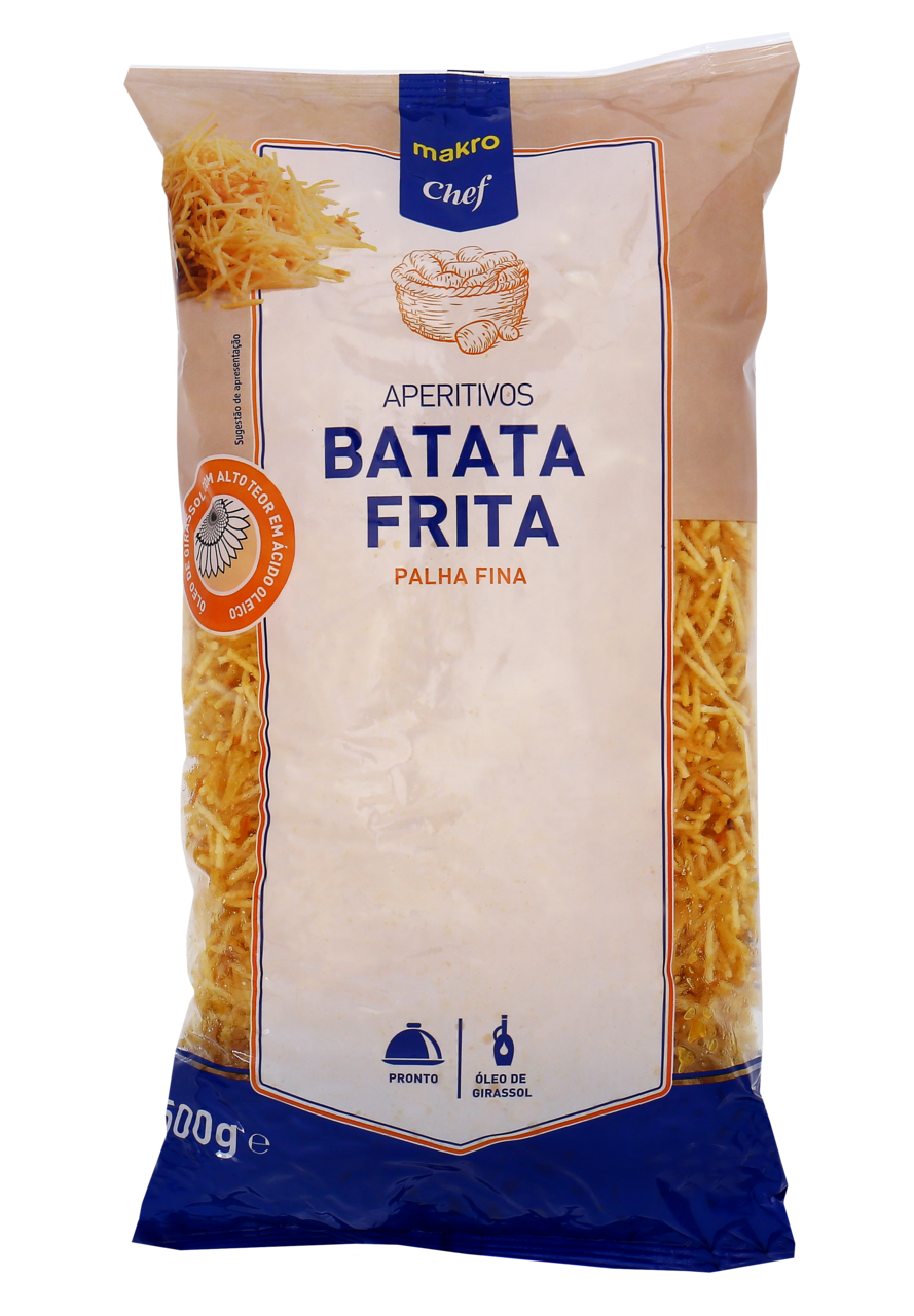 METRO Chef Batata Frita Palha Fina Com Sal 500 G
