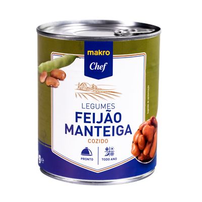 Feijão Manteiga METRO Chef 820g