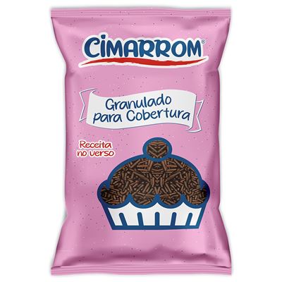 Chocolate Preto Granulado Cimarrom 1kg