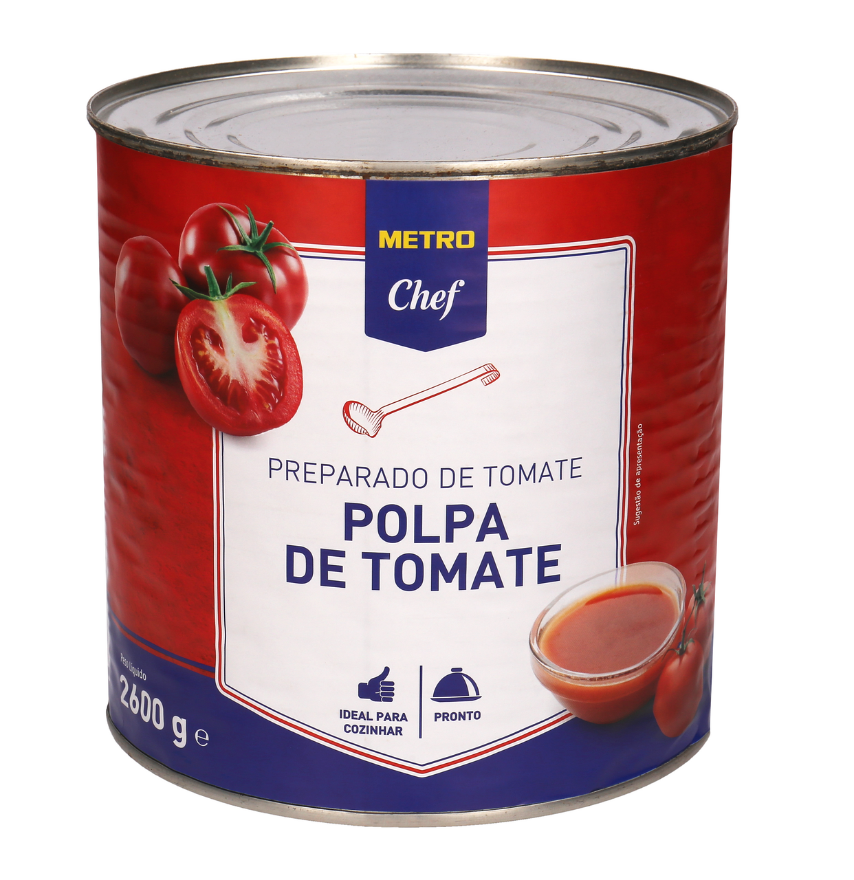 METRO Chef Polpa Tomate Lata 2,6 Kg