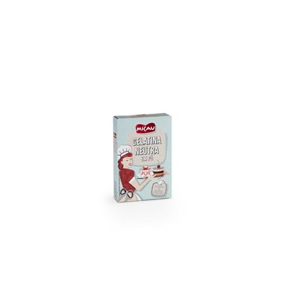 Gelatina Neutra Micau 4x11g