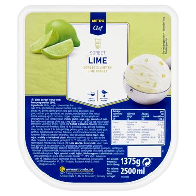 Sorbet de Lima METRO Chef 2,5L