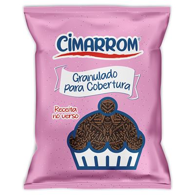 Chocolate Preto Granulado Cimarrom 500g