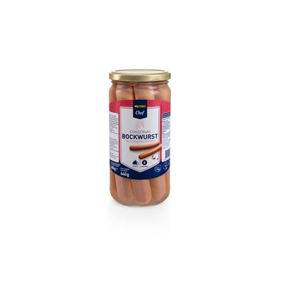 Salsichas Bockwurst METRO Chef 8 Unidades