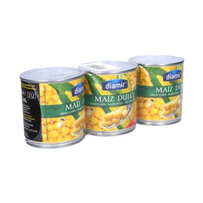 Milho Doce em Conserva Diamir 3x150g