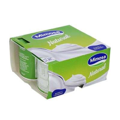 Iogurte Natural Mimosa 4x120g