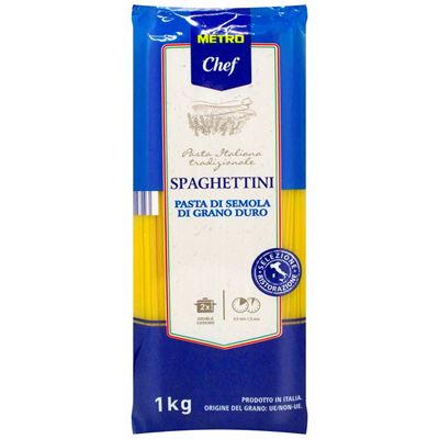 Massa Spaghettini METRO Chef 1kg