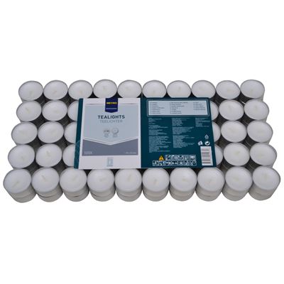 Velas de Chá METRO Professional 8h Pack 100 un
