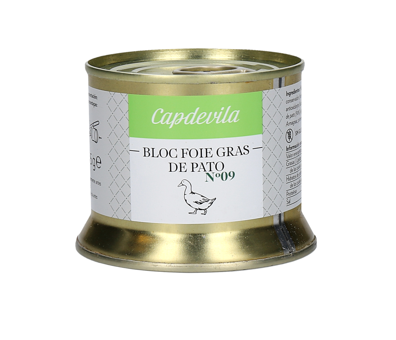 CAPDEVILA Foie Gras Pato 135G
