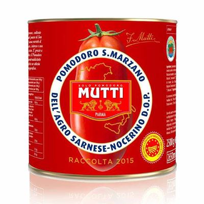 Tomate Pelado San Marzano Mutti 2,5kg
