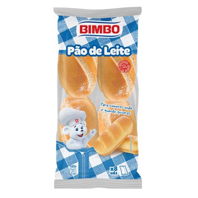 Pão de Leite Bimbo 8 un.
