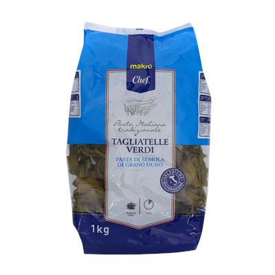 Massa Tagliatelle Verde METRO Chef 1kg