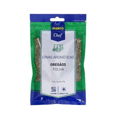 Orégãos em Folha METRO Chef 25g