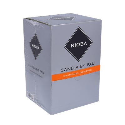 Rioba Canela em Pau 150 Unidades