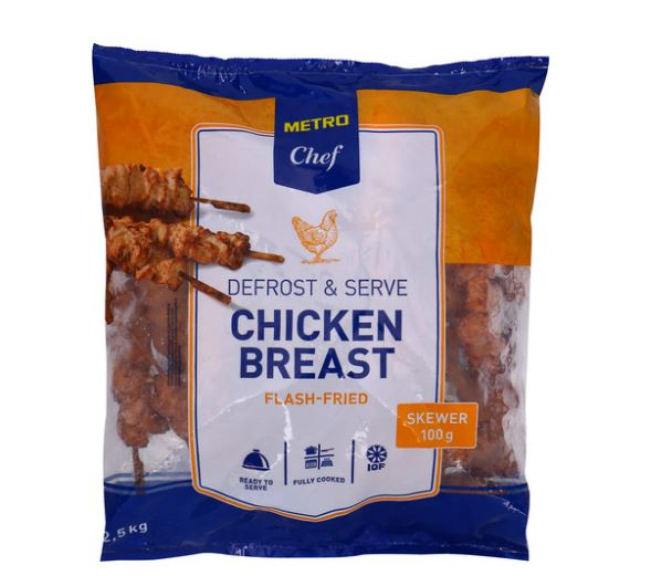 METRO Chef Espetadas De Frango Para Forno Iqf 2,5Kg