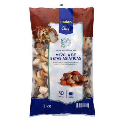 Mix de Cogumelos Asiáticos Congelados METRO Chef 1kg