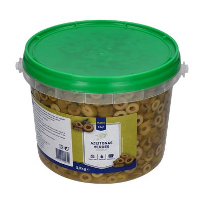 Azeitonas Verdes em Rodelas METRO Chef 2kg