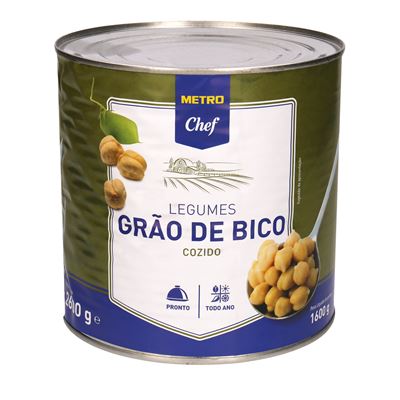 Grão-de-Bico em Conserva METRO Chef 2,6kg