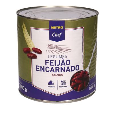 Feijão Encarnado METRO Chef Lata 2,6kg