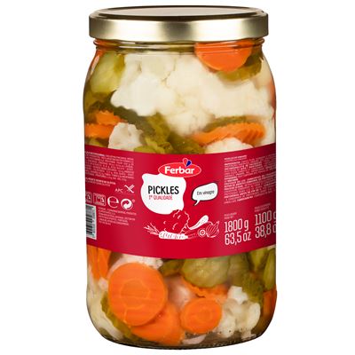 Pickles Ferbar Frasco 1,8kg