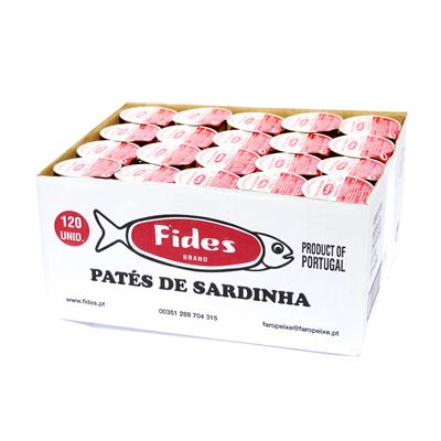 Paté de Sardinha Fides 120x22g