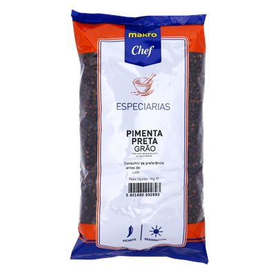 Pimenta Preta em Grão METRO Chef 1kg