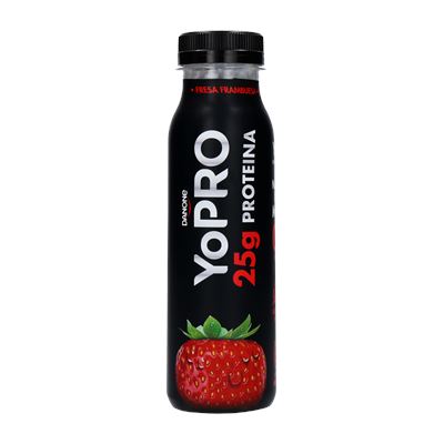 Iogurte Líquido YoPro Proteico Morango e Framboesa 300g