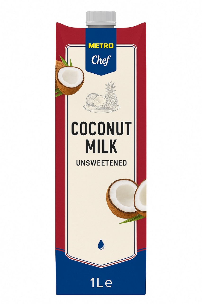 METRO Chef Leite De Coco Tetra 1 L