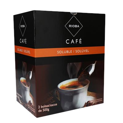 Café Solúvel Rioba 2x500g