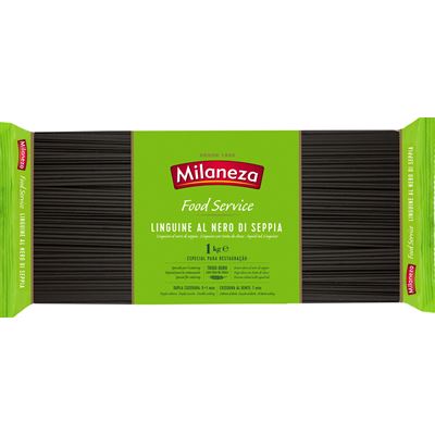 Massa Linguine Nero di Seppia Milaneza 1kg