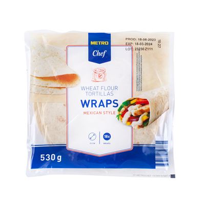 Wraps METRO Chef 15cm 18un