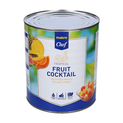 Salada de Frutas Tropicais em Calda METRO Chef 3000g