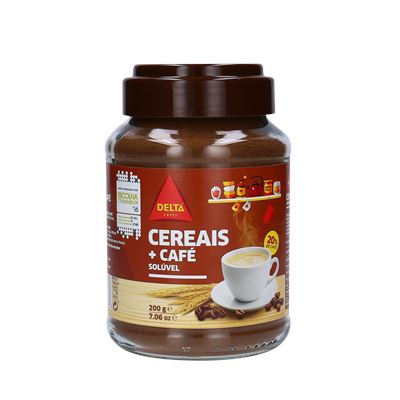 Mistura de Cereais e Café Solúvel Delta 200g