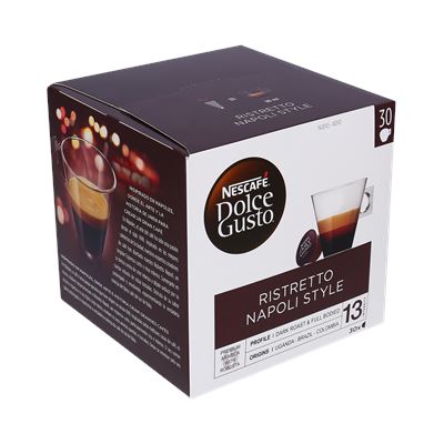 Cápsulas de Café Dolce Gusto Espresso Napoli 30 Cápsulas