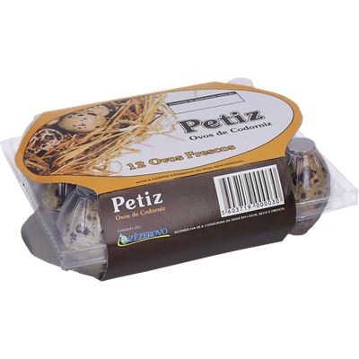 Ovos de Codorniz Real Sabor Petiz 12 un