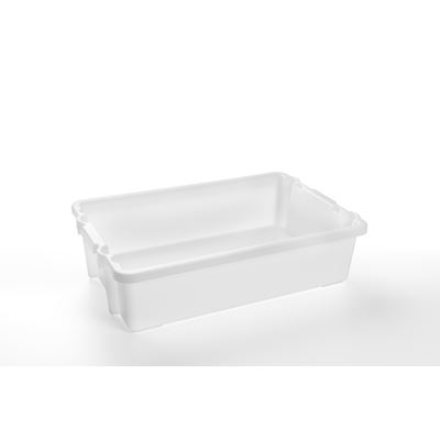 Caixa de Transporte Domplex Branca 30L