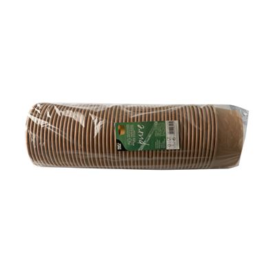 Recipiente Redondo de Cartão Pure 750ml (50 un.)