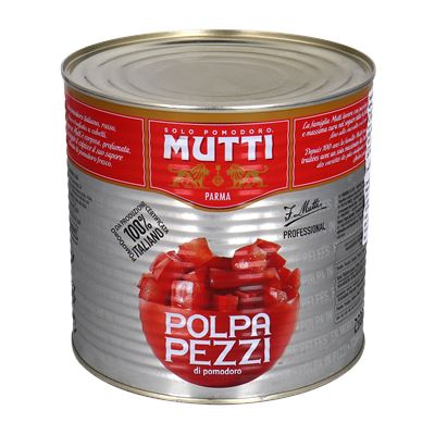 Tomate em Pedaços Mutti 2,5kg