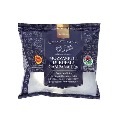 Queijo Mozzarella de Búfala DOP METRO Premium 125g