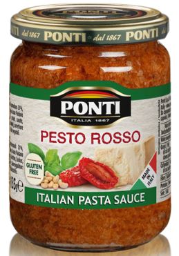 Molho Pesto Rosso Ponti 135g
