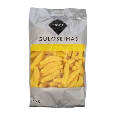 Gomas de Banana Rioba 1kg