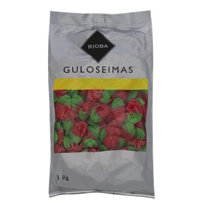 Gomas de Morango Rioba 1kg