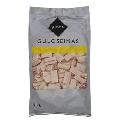 Gomas Rioba Tijolinho Branco 1kg