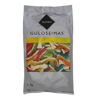 Gomas Tubarões Rioba 1kg