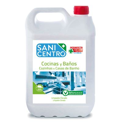 Limpador Clorado Sanicentro 5L
