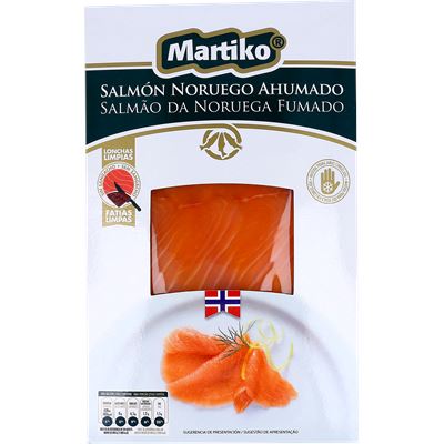 Salmão Fumado da Noruega Martiko 100g