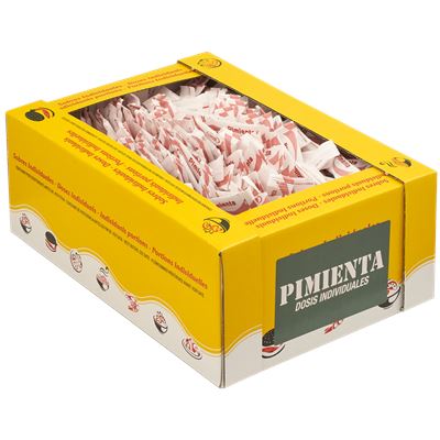Pimenta Preta Millas Saquetas Individuais 1000x0,15g