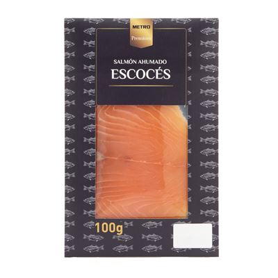 Salmão Fumado da Escócia METRO Premium 100g