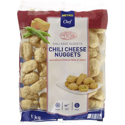 Nuggets de Queijo e Chili METRO Chef Congelados 1kg