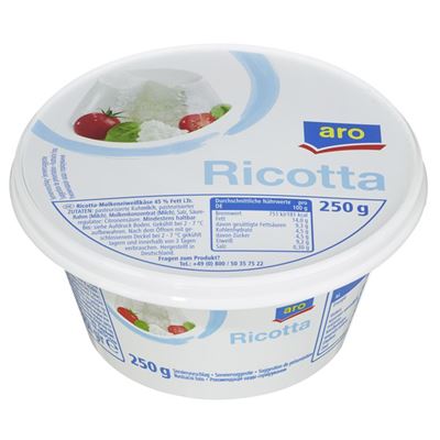 Queijo Ricotta ARO 250g